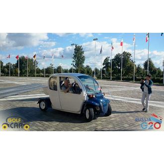 Гольф-кары E-Z-GO и электромобили GEM на международном саммите G20