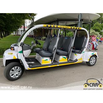 Экологичное такси ВДНХ на электромобилях GEM e6